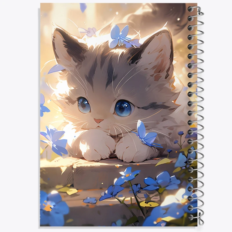 دفتر لیست خرید 50 برگ خندالو طرح گربه ی کیوت کد F9229