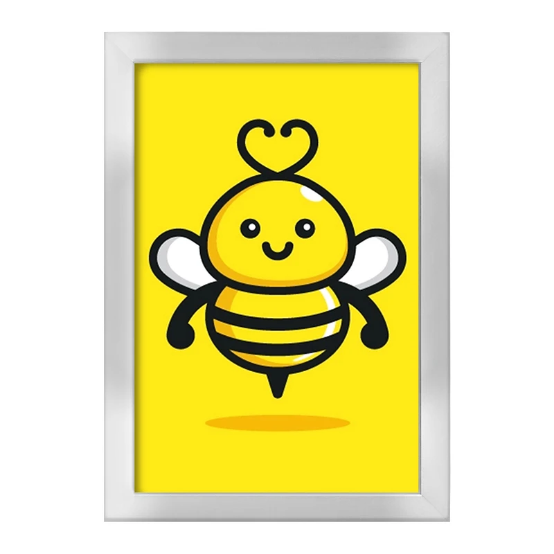 تابلو خندالو طرح حیوانات بامزه زنبور کد 28203