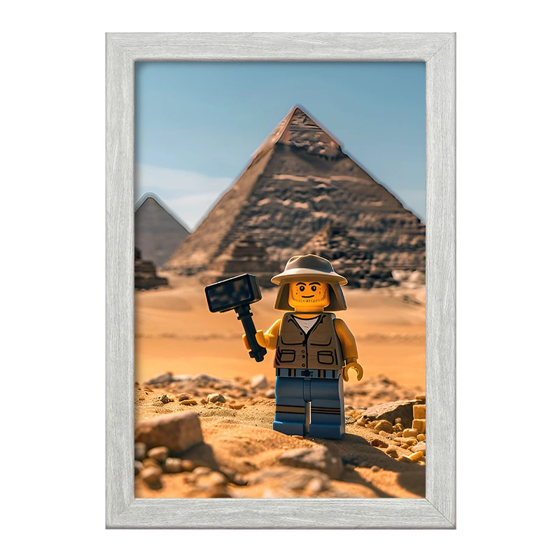 تابلو خندالو طرح لگو باستان شناس (Lego) کد F6560