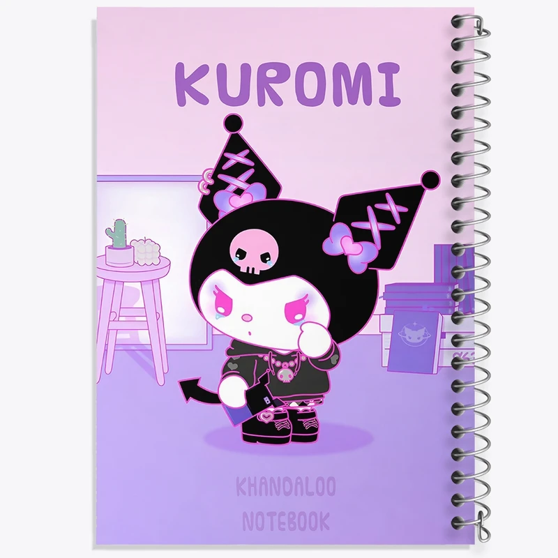 دفتر لیست خرید 50 برگ خندالو طرح کرومی (Kuromi) کد N9003