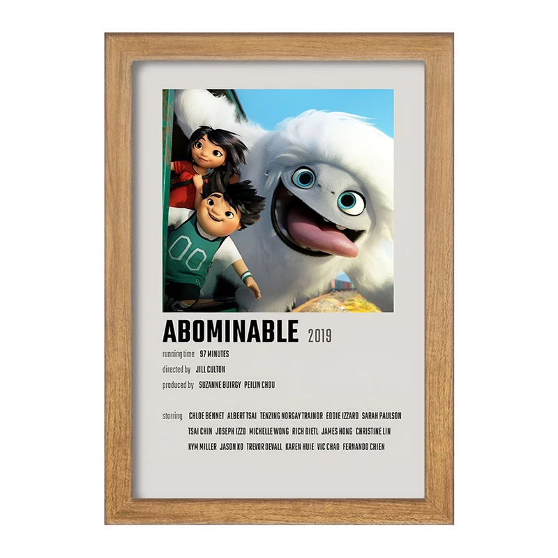 تابلو خندالو طرح نفرت ‌انگیز (Abominable) کد F13250