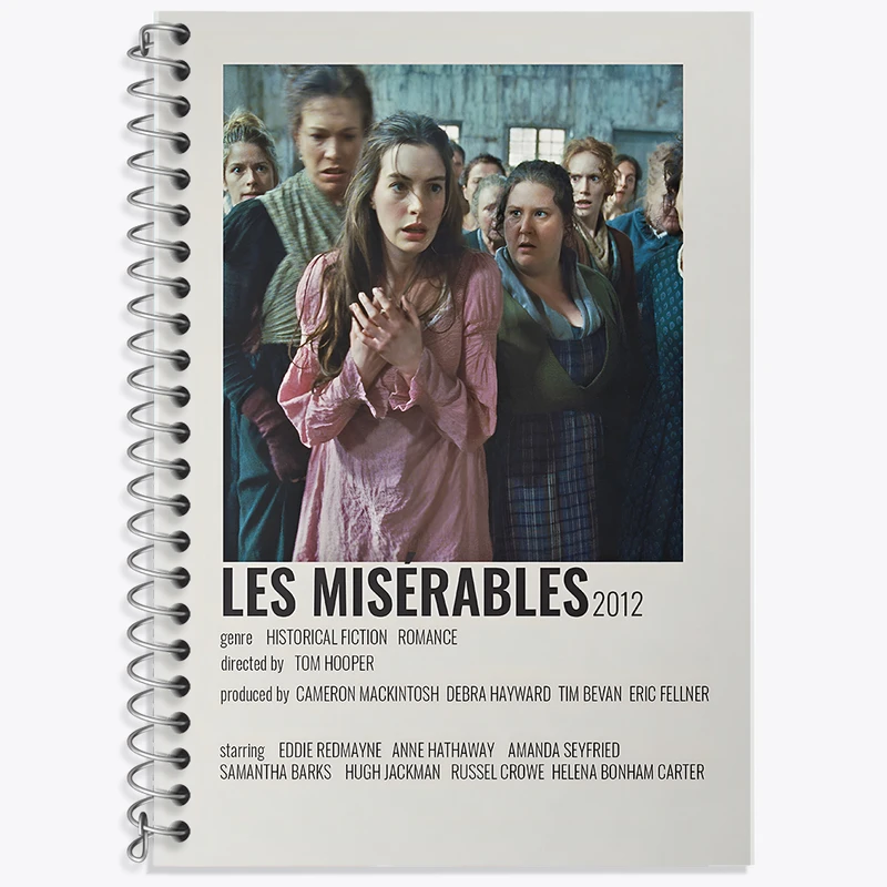 دفتر نت موسیقی 50 برگ خندالو طرح بینوایان (Les Misérables) کد F13002
