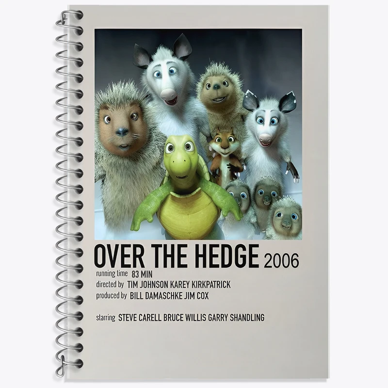 دفتر نت موسیقی 50 برگ خندالو طرح آن سوی پرچین (Over the Hedge) کد F14215