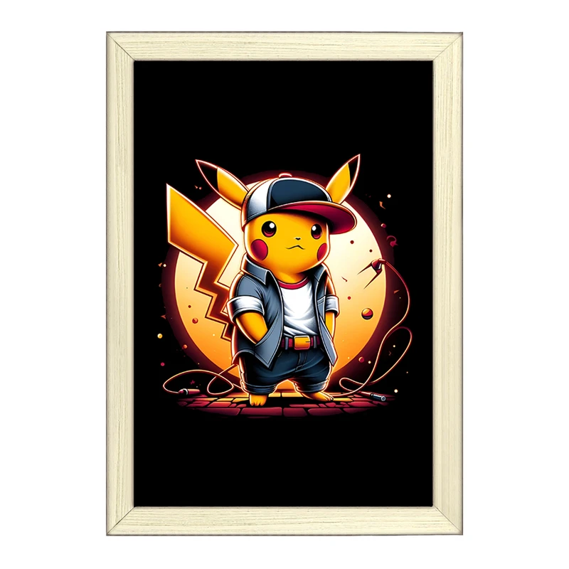 تابلو خندالو طرح پوکمون (pokemon) کد F6965