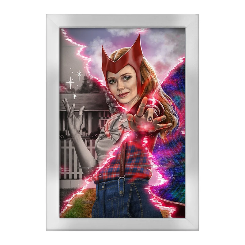 تابلو خندالو طرح اسکارلت ویچ مارول Marvel  کد 19394