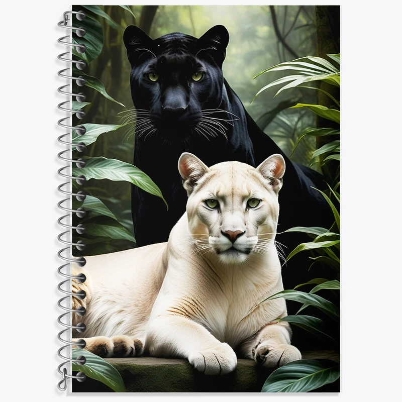 دفتر نت موسیقی 50 برگ خندالو طرح پلنگ کد F8870