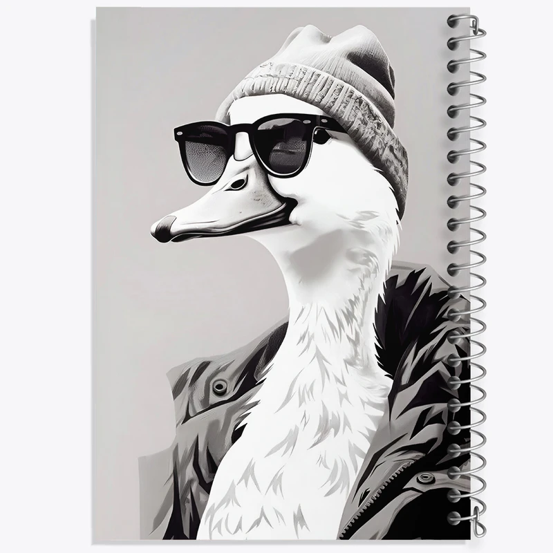 دفتر نقاشی 50 برگ خندالو طرح اردک بامزه کد F4829