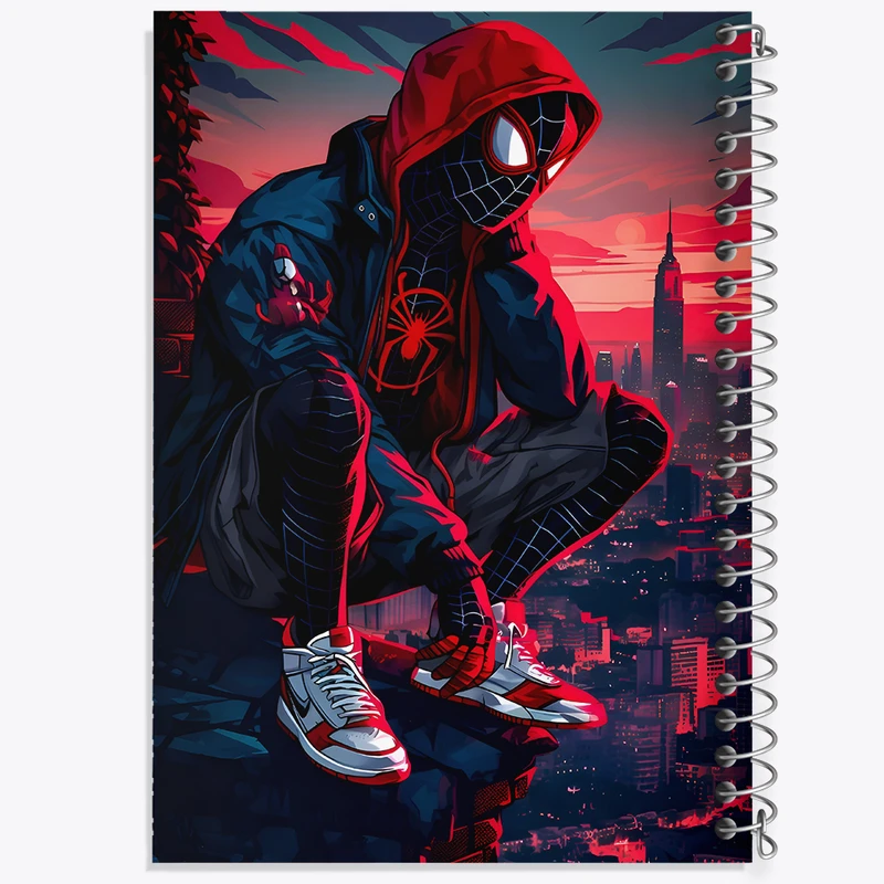 دفتر مشق 50 برگ خندالو طرح مرد عنکبوتی کد F8995