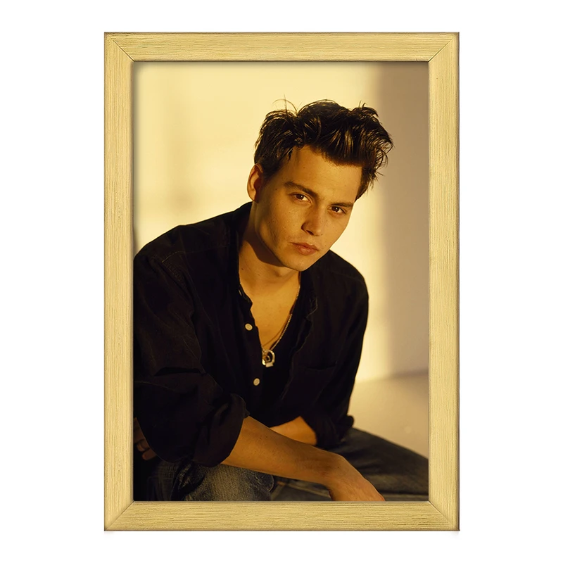 تابلو خندالو طرح جانی دپ Johnny Depp  کد 3293