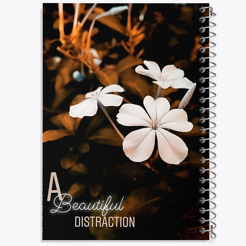 دفتر مشق 50 برگ خندالو طرح A Beautiful Distraction کد F13645