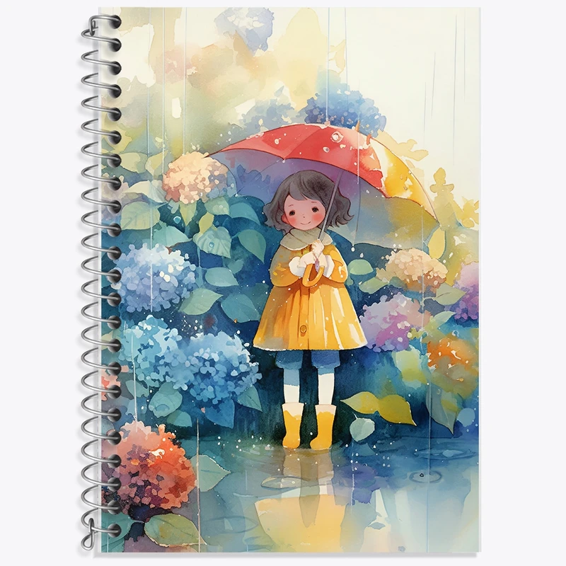 دفتر لغت 50 برگ خندالو طرح دخترانه کد F9214