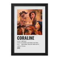تابلو خندالو طرح کورالاین (Coraline) کد F13226