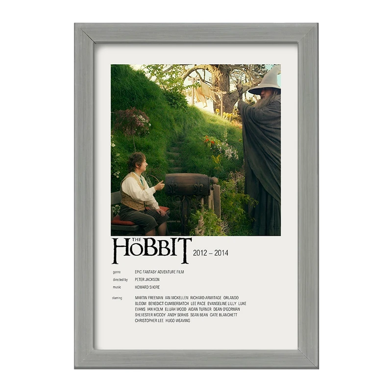 تابلو خندالو طرح هابیت ها (The Hobbit) کد F13294