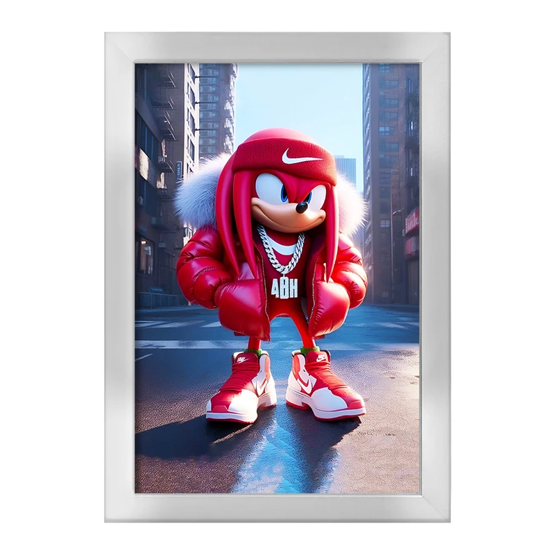 تابلو خندالو طرح سونیک (Sonic) کد F4411