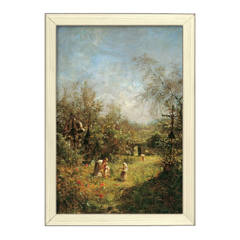 تابلو خندالو طرح نقاشی ورفالنر فریدهوف در گویسرن اثر اولگا ویزینگر کد F12475