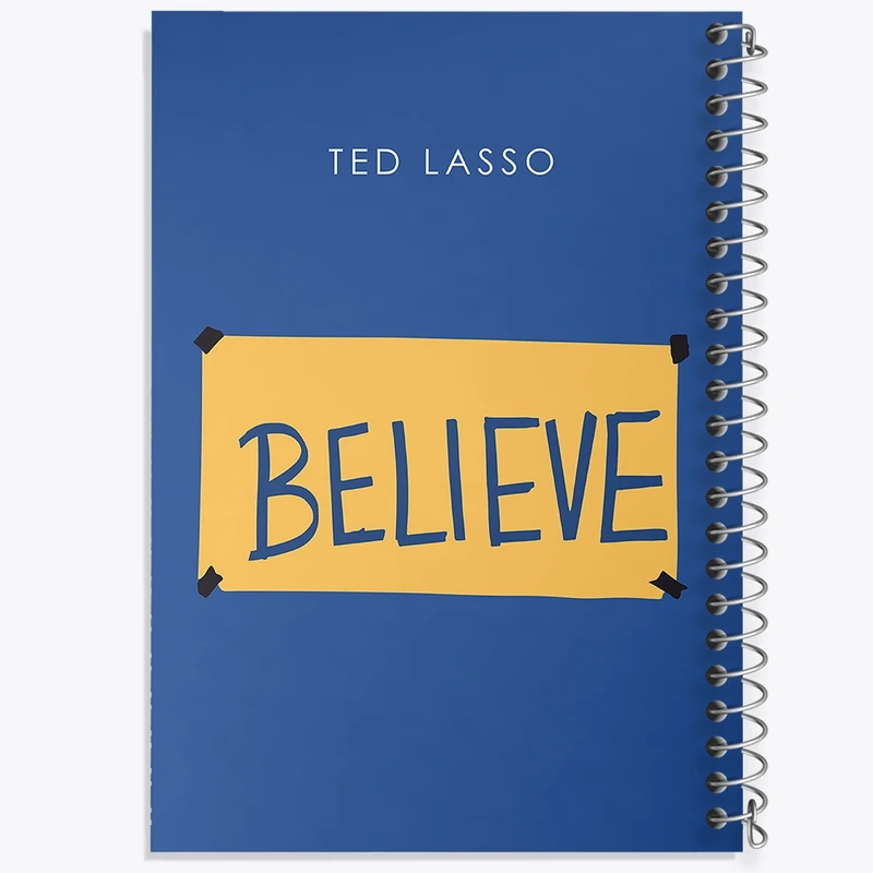 دفتر شطرنجی 50 برگ خندالو طرح تد لاسو (Ted Lasso) کد F11908