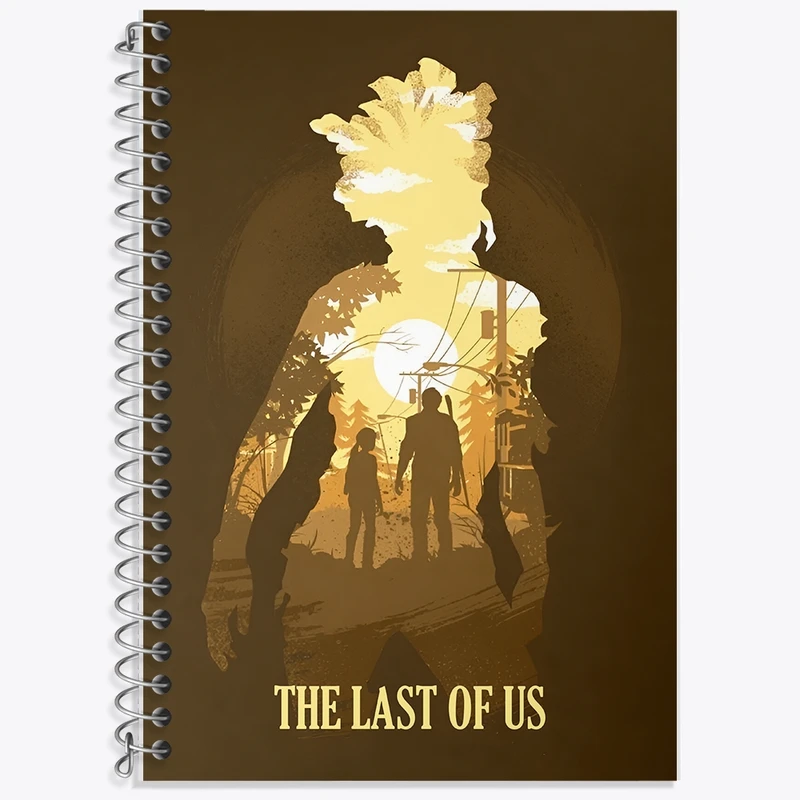 دفتر لغت 50 برگ خندالو طرح آخرین بازمانده از ما (The Last Of Us) کد F13590