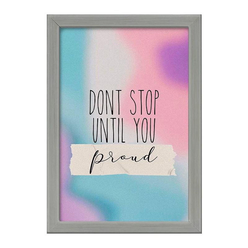 تابلو خندالو طرح Don’t Stop Until You Psoud کد F11504