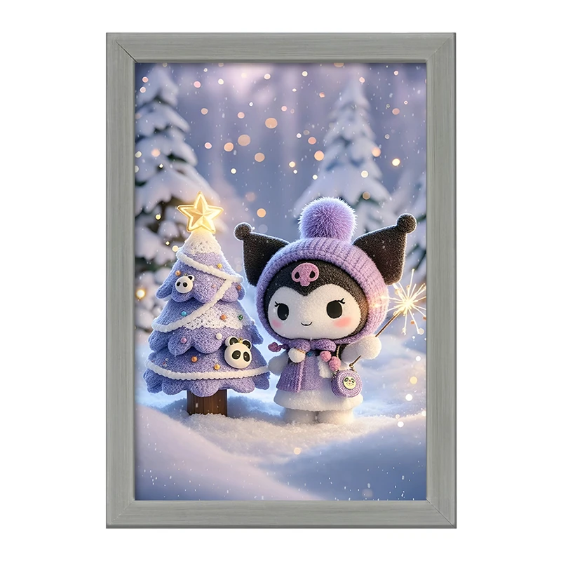 تابلو خندالو طرح کرومی (Kuromi) کد F10292