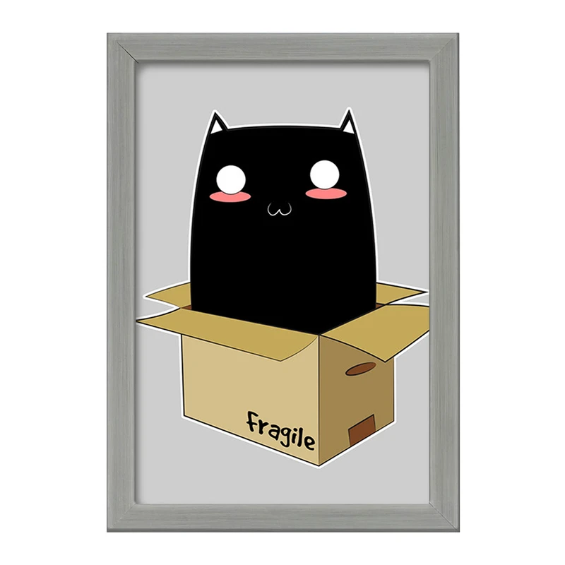 تابلو خندالو طرح گربه (Cat) کد F929