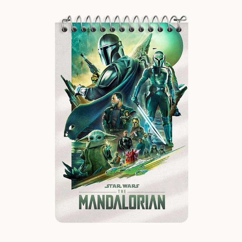 دفتر یادداشت 50 برگ خندالو طرح جنگ ستارگان (Star Wars) کد F11939