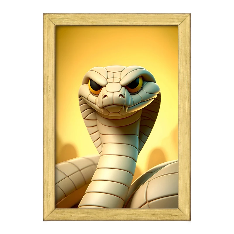 تابلو خندالو طرح مار کد F7769