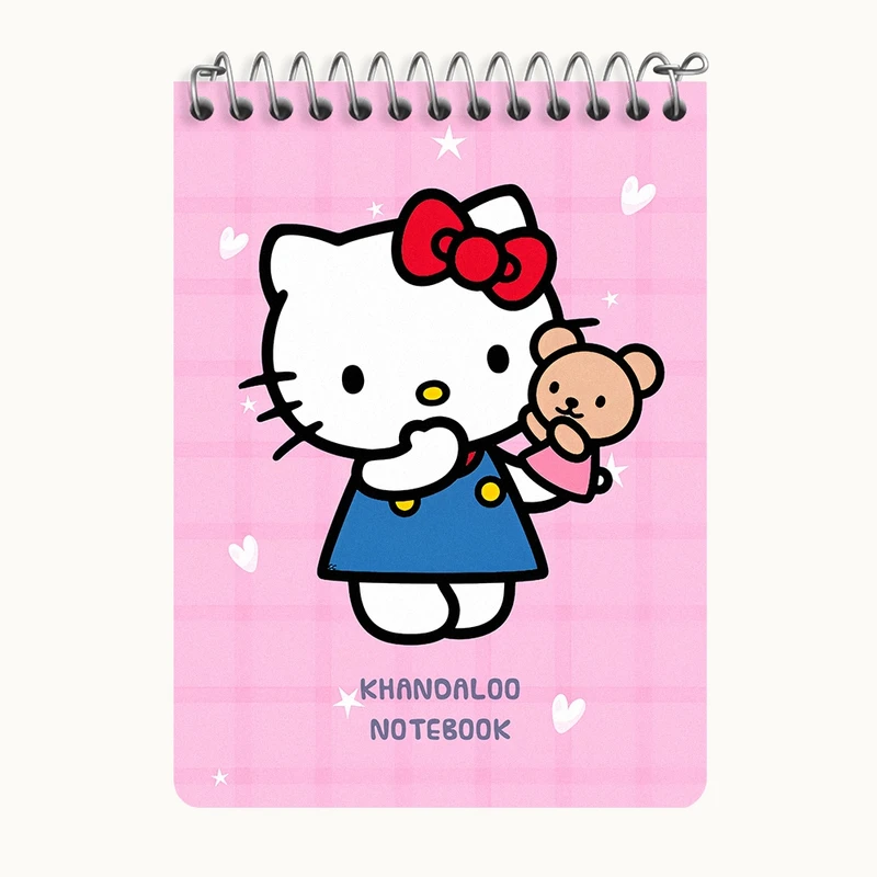دفتر یادداشت 50 برگ خندالو طرح هلو کیتی (Hello Kitty) کد N9099