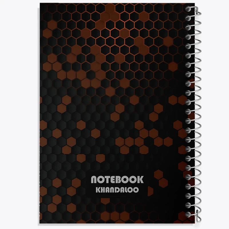 دفتر مشق 100 برگ خندالو طرح مدرن کد N7583