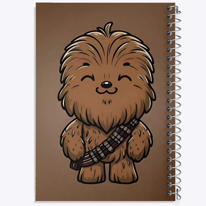 دفتر مشق 100 برگ خندالو طرح چوباکا کد F9435