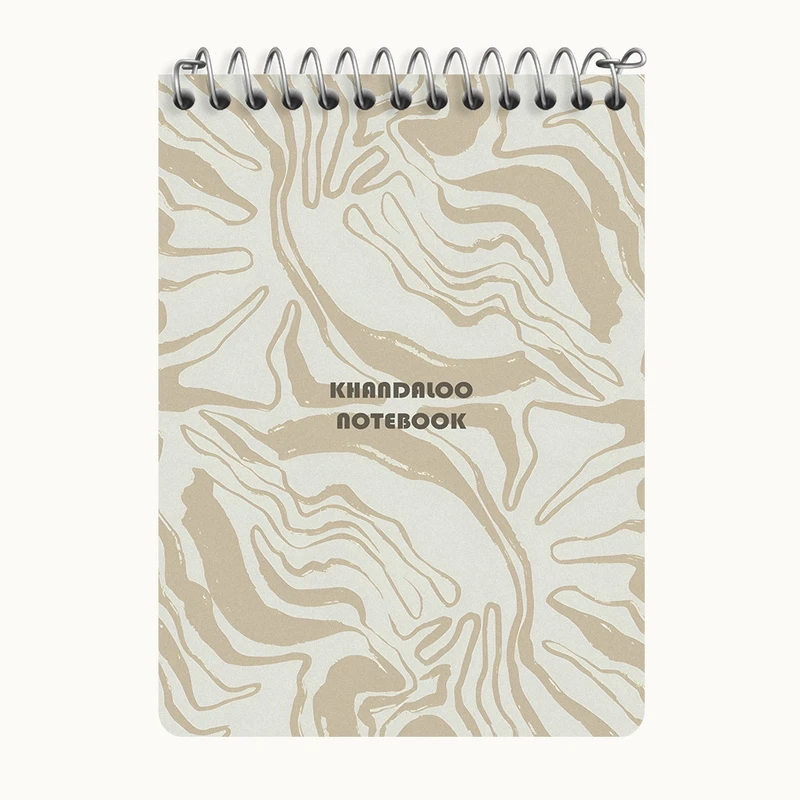 دفتر یادداشت 50 برگ خندالو طرح مدرن کد N8582