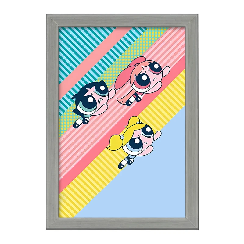 تابلو خندالو طرح پاورپاف گرلز (The Powerpuff Girls) کد F12051