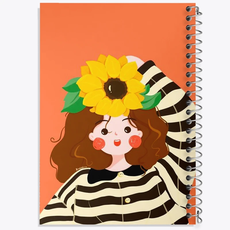 دفتر لیست خرید 50 برگ خندالو طرح دخترانه کیوت کد F3152