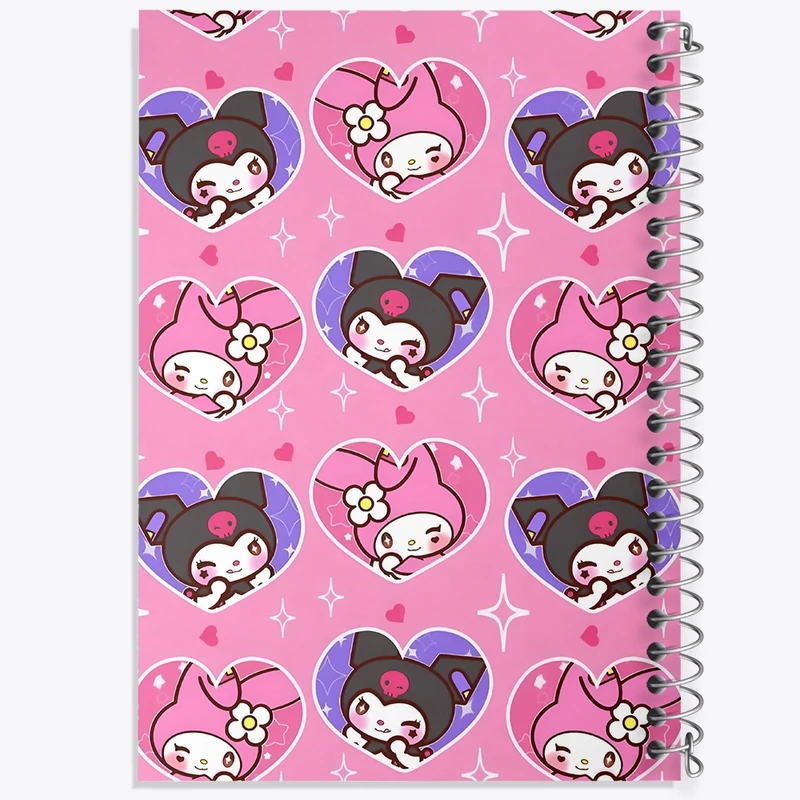 دفتر ژورنال نویسی 50 برگ خندالو مدل نقطه ای طرح کرومی و مای ملودی کد N9073