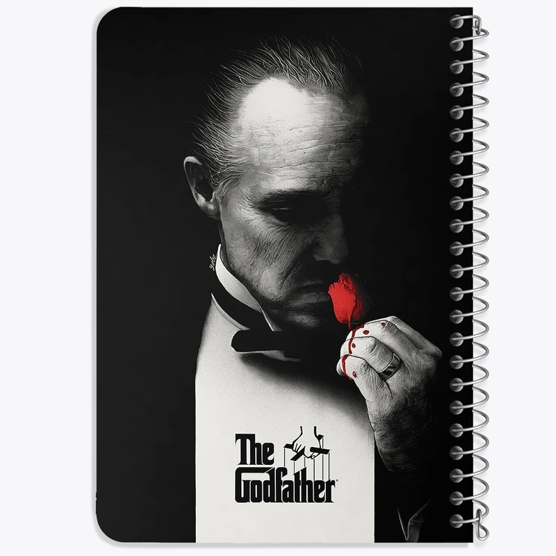 دفتر یادداشت 50 برگ خندالو طرح پدرخوانده The Godfather  کد 10146
