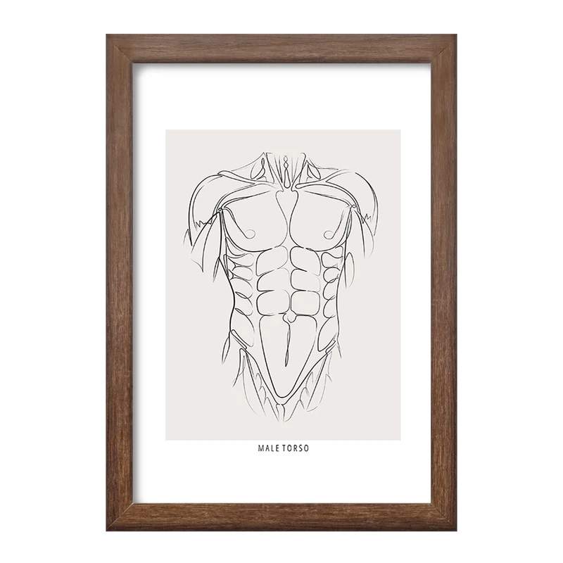 تابلو خندالو طرح آناتومی بدن (Body Anatomy) کد F13929