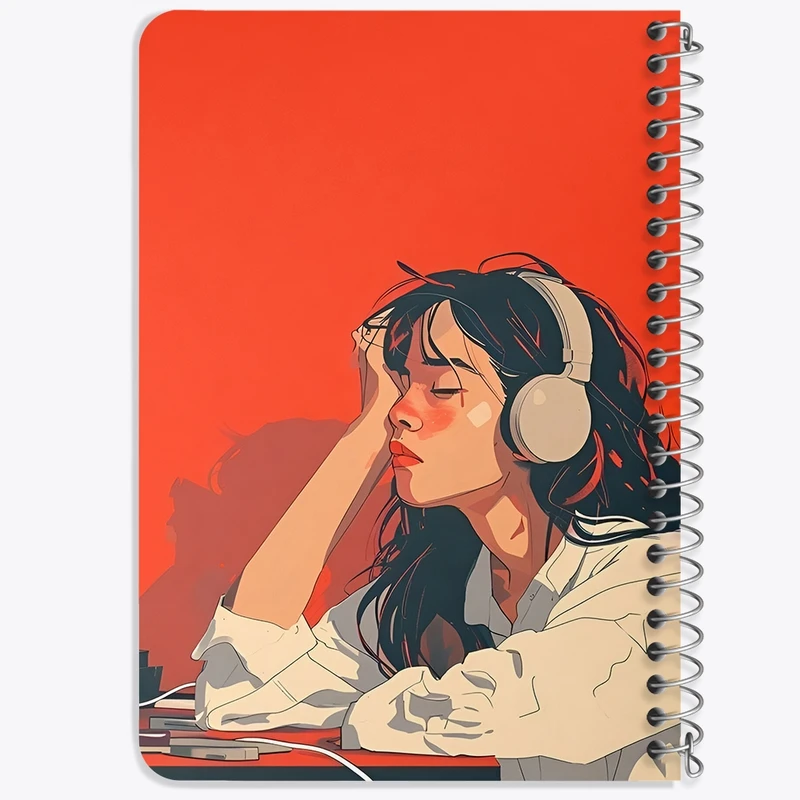 دفتر یادداشت 50 برگ خندالو طرح دخترانه کد F3285