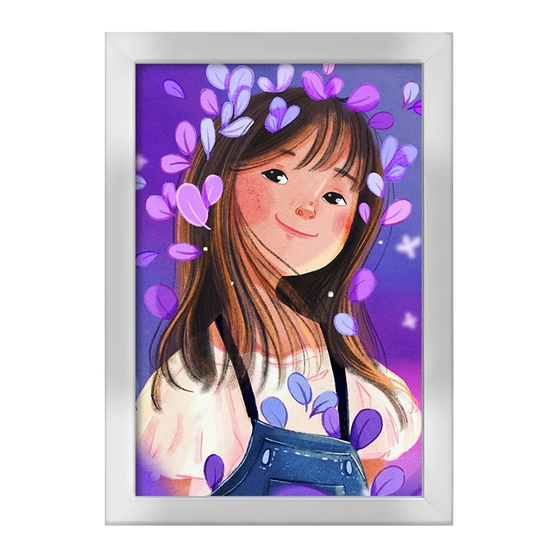 تابلو خندالو طرح دخترانه فانتزی کد 25715