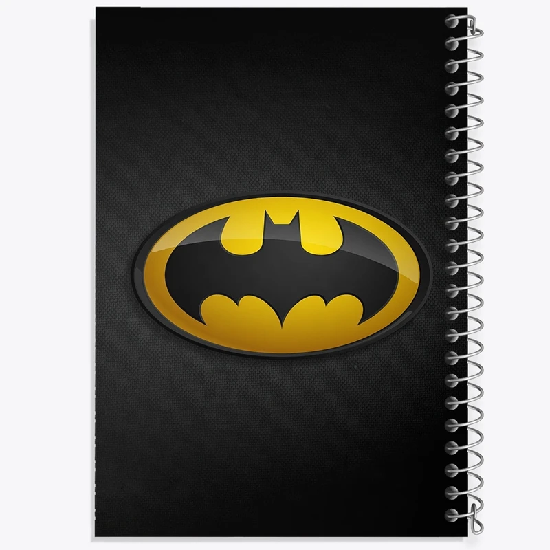 دفتر طراحی 50 برگ خندالو طرح بتمن Batman کد 25825