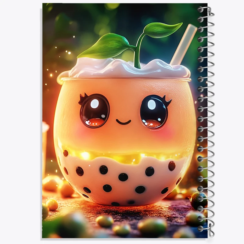 دفتر نقاشی 50 برگ خندالو طرح نوشیدنی کیوت کد F11487