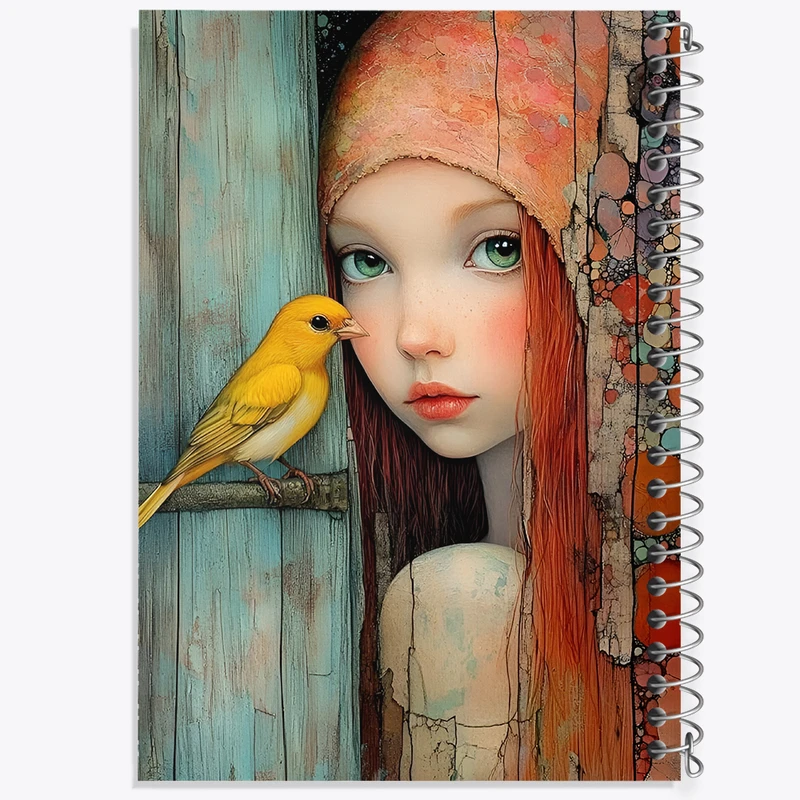 دفتر مشق 100 برگ خندالو طرح دخترانه کد N9386