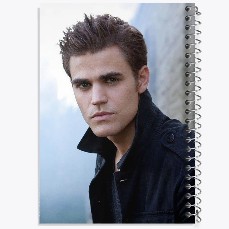 دفتر طراحی 50 برگ خندالو طرح استفان سالواتوره خاطرات یک خون آشام The Vampire Diaries  کد 20252