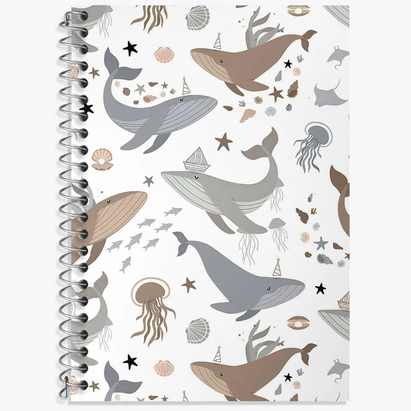 دفتر نت موسیقی 50 برگ خندالو طرح پترن وال کد N6807