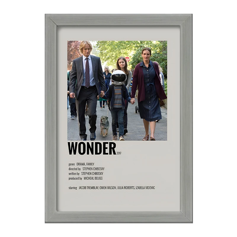 تابلو خندالو طرح اعجوبه (Wonder) کد F13356