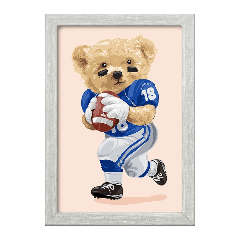 تابلو خندالو طرح تدی Teddy کد 26160