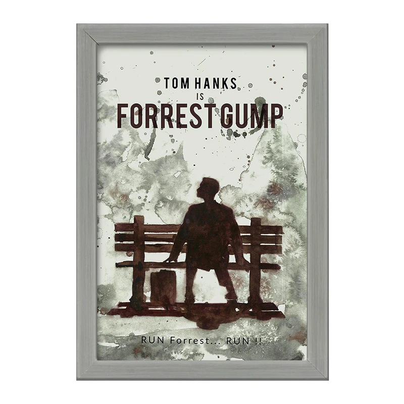 تابلو خندالو طرح فارست گامپ (Forrest Gump) کد F11343