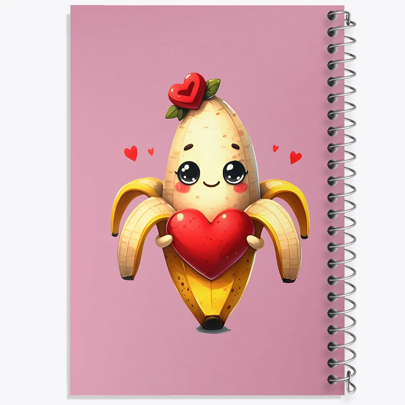 دفتر مشق 100 برگ خندالو طرح موز بامزه کد N7045