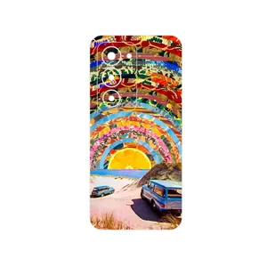 MAHOOT Collage of Orange Sky Cover Sticker for Xiaomi Redmi 15 4G