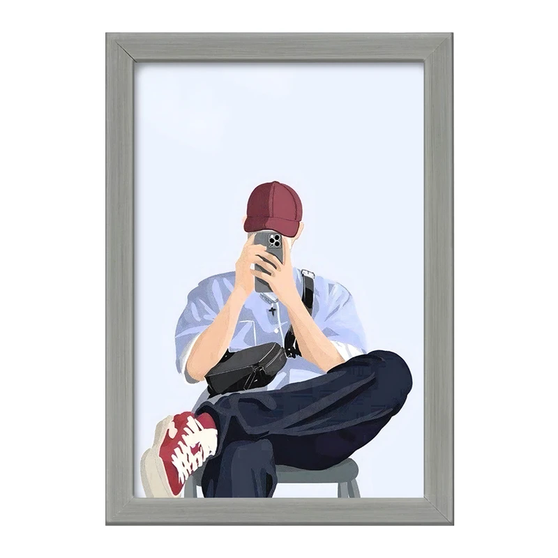 تابلو خندالو طرح پسرانه مینیمال کد F3238