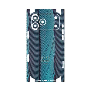 MAHOOT Turquoise feathers-FullSkin Cover Sticker for Apple iPhone 17 Pro Max