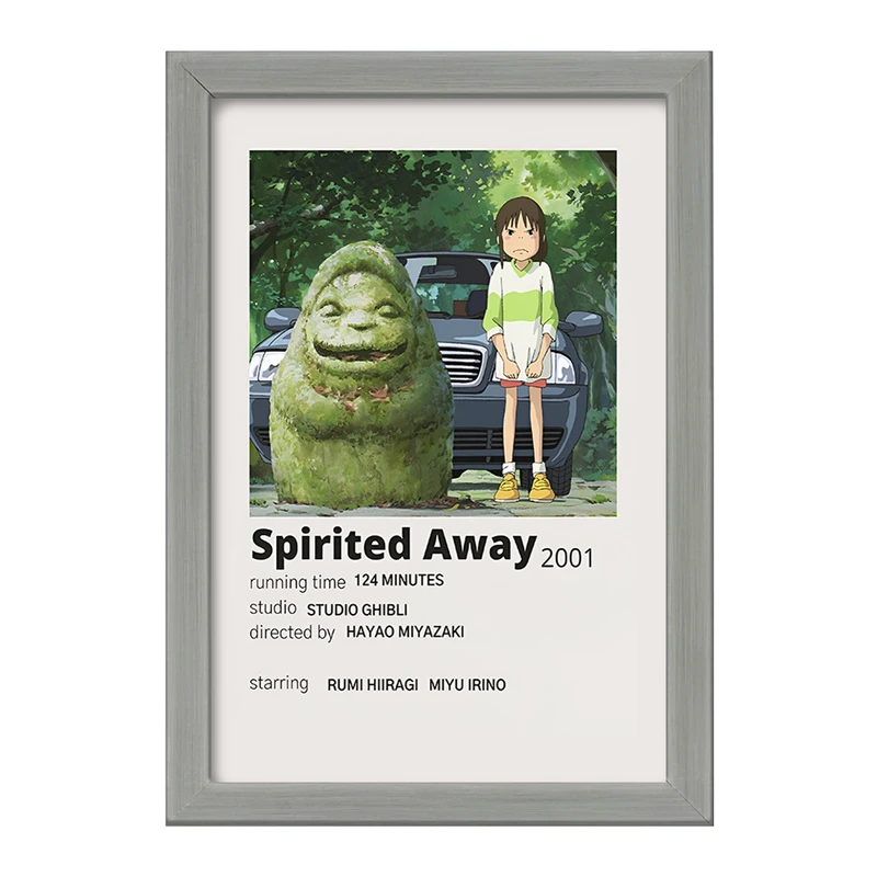 تابلو خندالو طرح انیمه شهر اشباح (Spirited Away) کد F13201